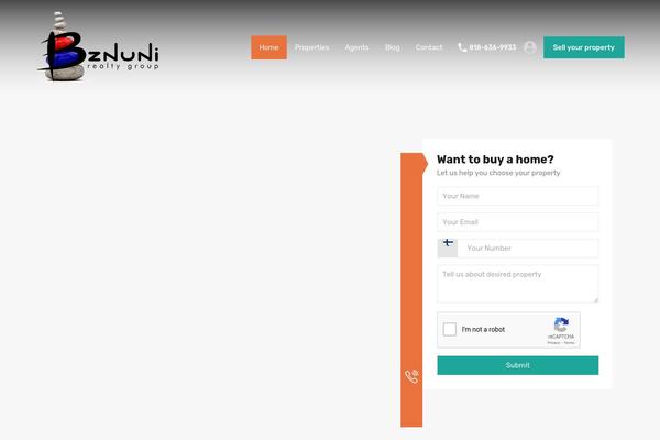 Site using Easy-real-estate plugin
