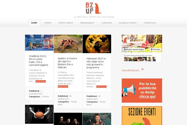 bzup.it site used Fabulous