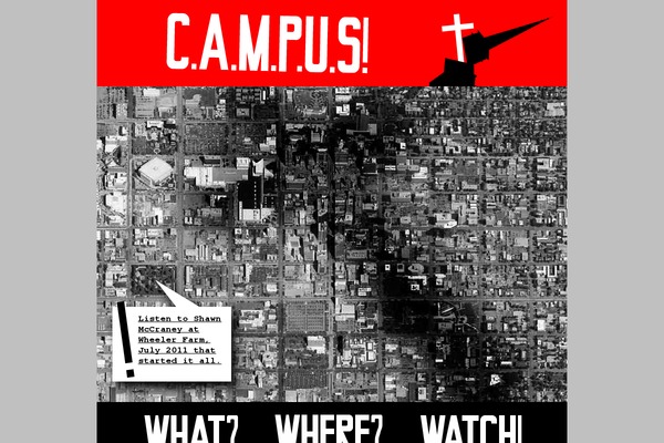 Campus theme site design template sample