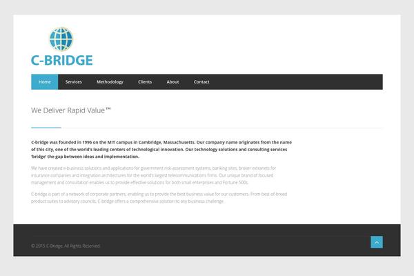 Centum theme site design template sample