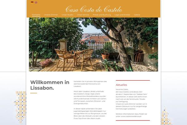 Kallyas theme site design template sample