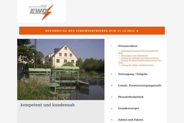 Stockholm theme site design template sample