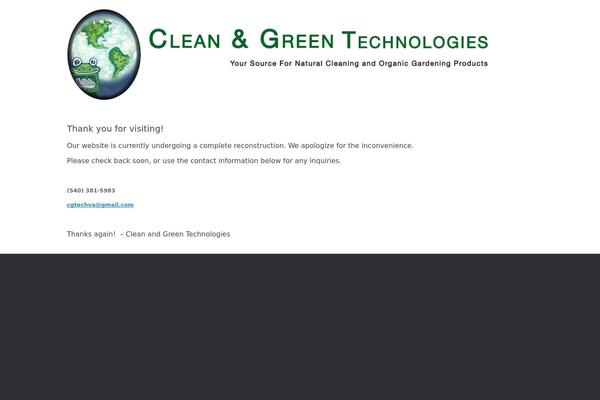 c-g-tech.com site used Vantage