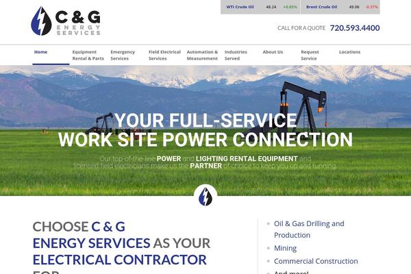 Cg theme site design template sample