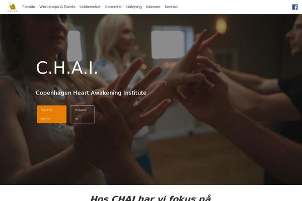 Tesseract theme site design template sample