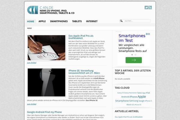 Nano2 theme site design template sample