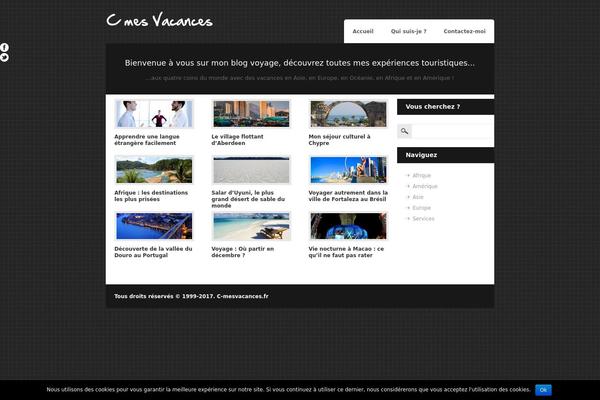 Ultima theme site design template sample