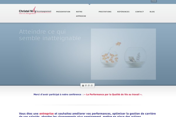 Intuition theme site design template sample