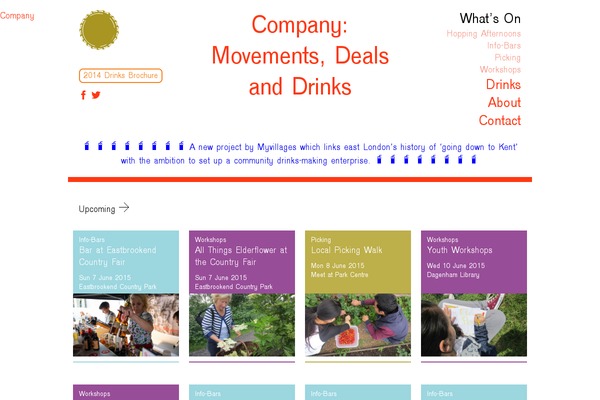 Company theme site design template sample