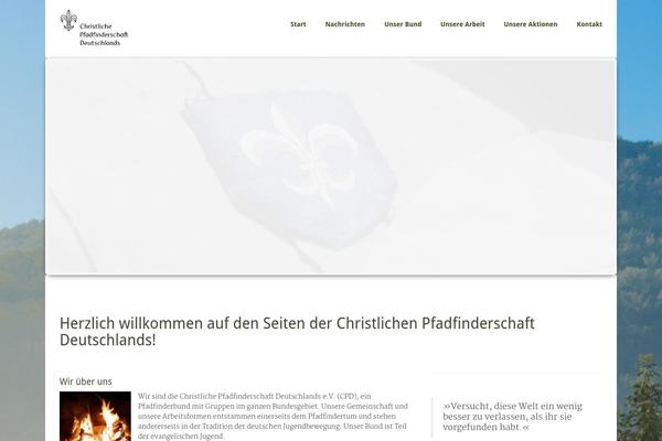 Mana theme site design template sample