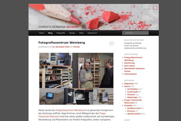 Twenty Eleven theme site design template sample