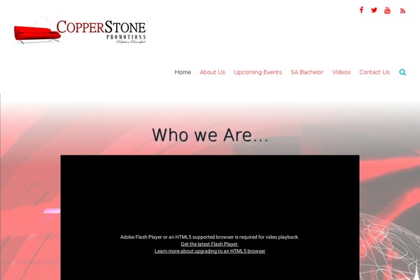 Event theme site design template sample