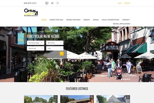 Chicago theme site design template sample