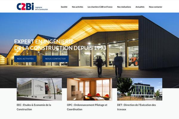 c2bi.fr site used Construction-child