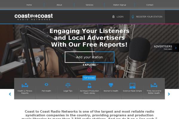 C2c theme site design template sample