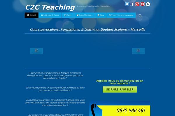 Metro theme site design template sample