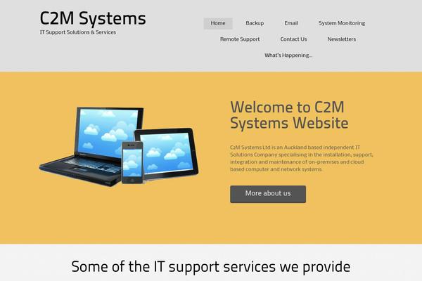Bento theme site design template sample