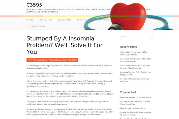 Patus theme site design template sample