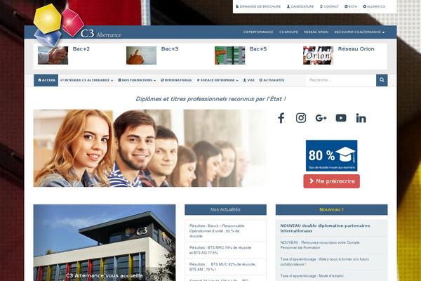 c3alternance.com site used C3-alternance