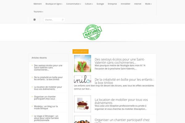 Shamrock theme site design template sample