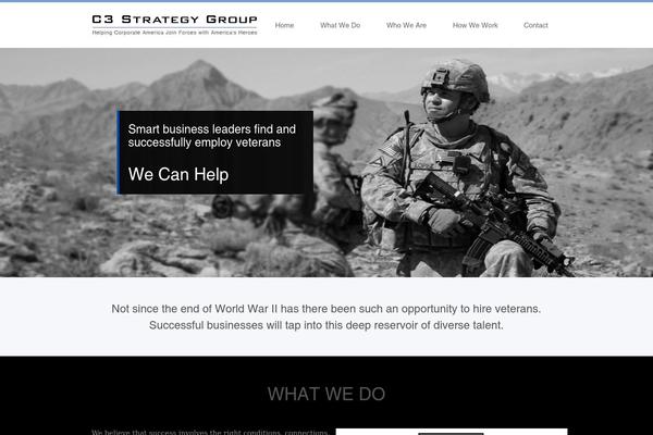Latitude theme site design template sample