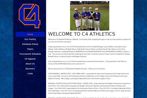 c4athletics.com site used C4