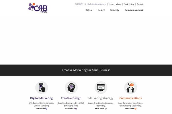 Axioma theme site design template sample