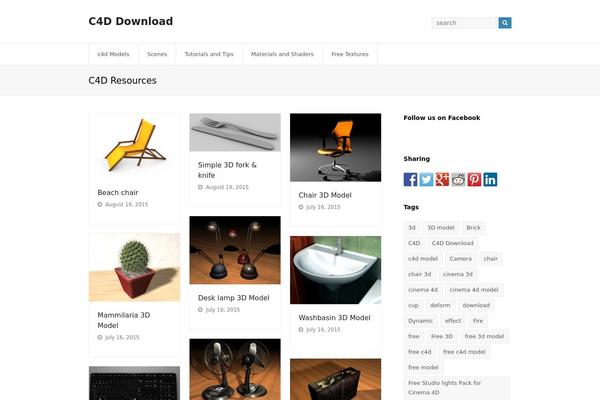 Site using WordPress Download Manager plugin