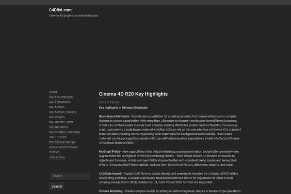 Site using WP Knowledgebase plugin