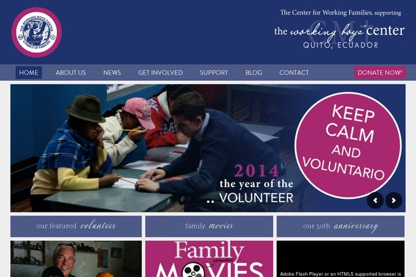 Outreach Pro theme site design template sample
