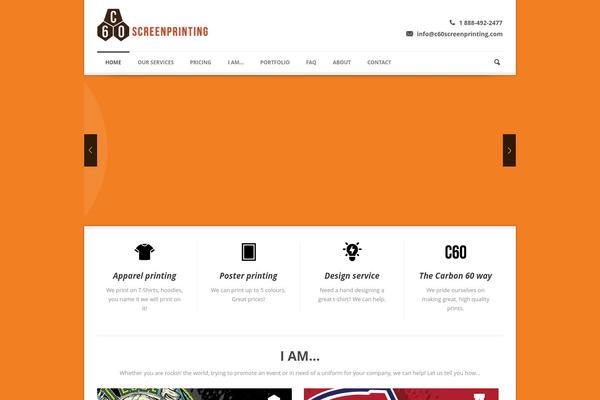Phoenix theme site design template sample