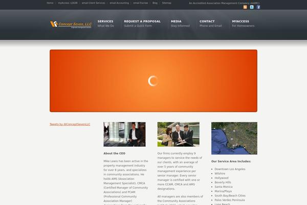 Karma theme site design template sample