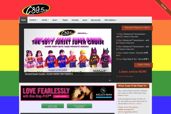 Gridlove theme site design template sample