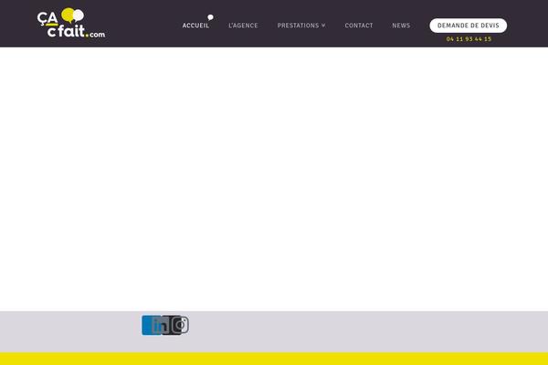 Site using Cornerstone plugin