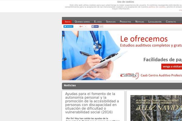 caab-centroauditivo.com site used Wpspirit