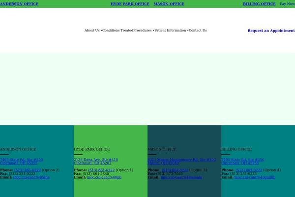 Specular theme site design template sample