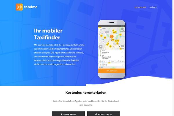 cab4me.com site used Cab4me