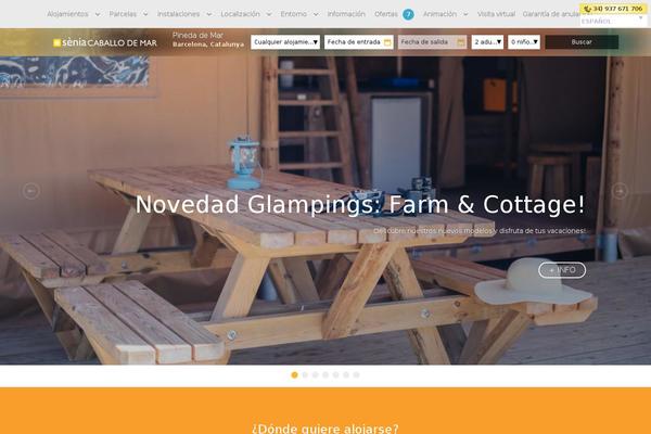 Blank theme site design template sample