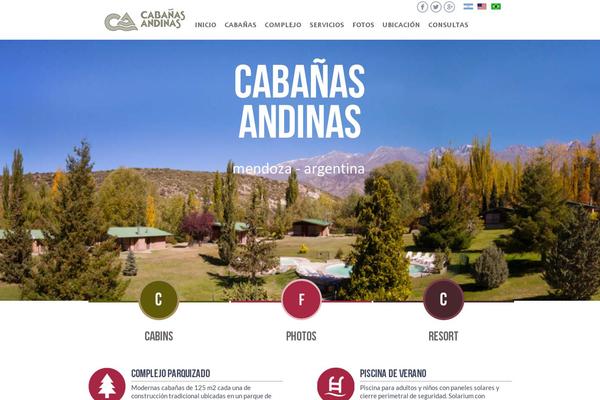 Ca theme site design template sample