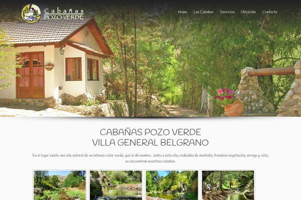 Cake theme site design template sample