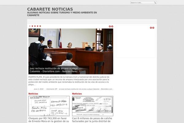 BlogNews theme site design template sample