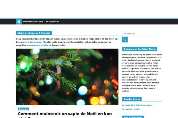 Colormag-child theme site design template sample