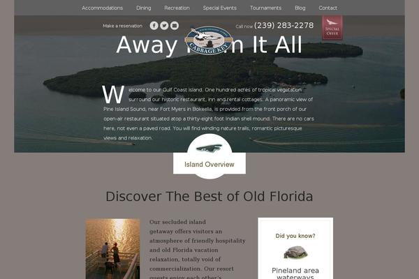 cabbage-key theme websites examples