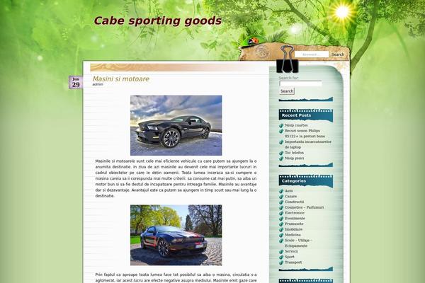 Watercolor theme site design template sample