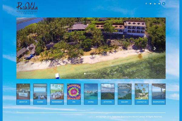 cabilao.com site used Puravida-responsive