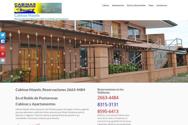 Flat Responsive theme site design template sample