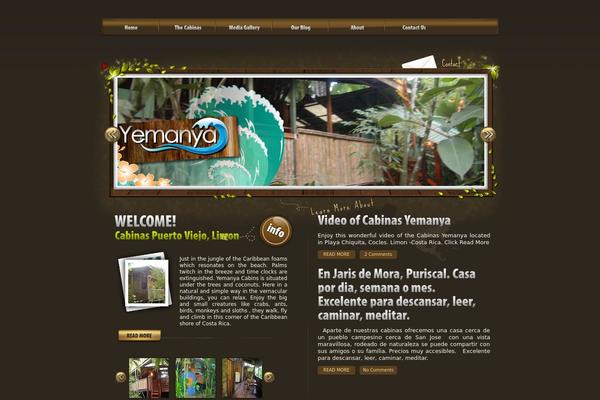 Traveler theme site design template sample