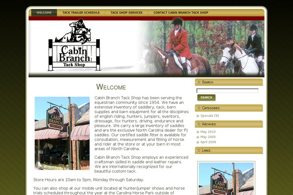 cabinbranch.com site used Cabin_branch