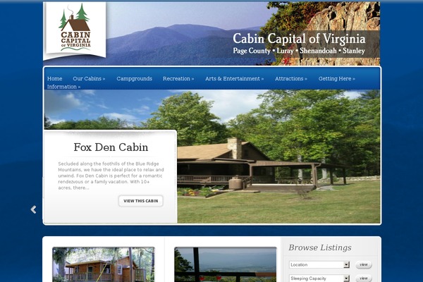 ElegantEstate theme site design template sample