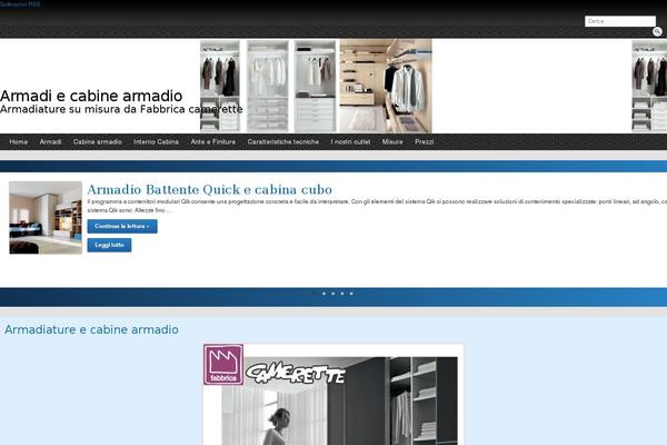 Graphene theme site design template sample